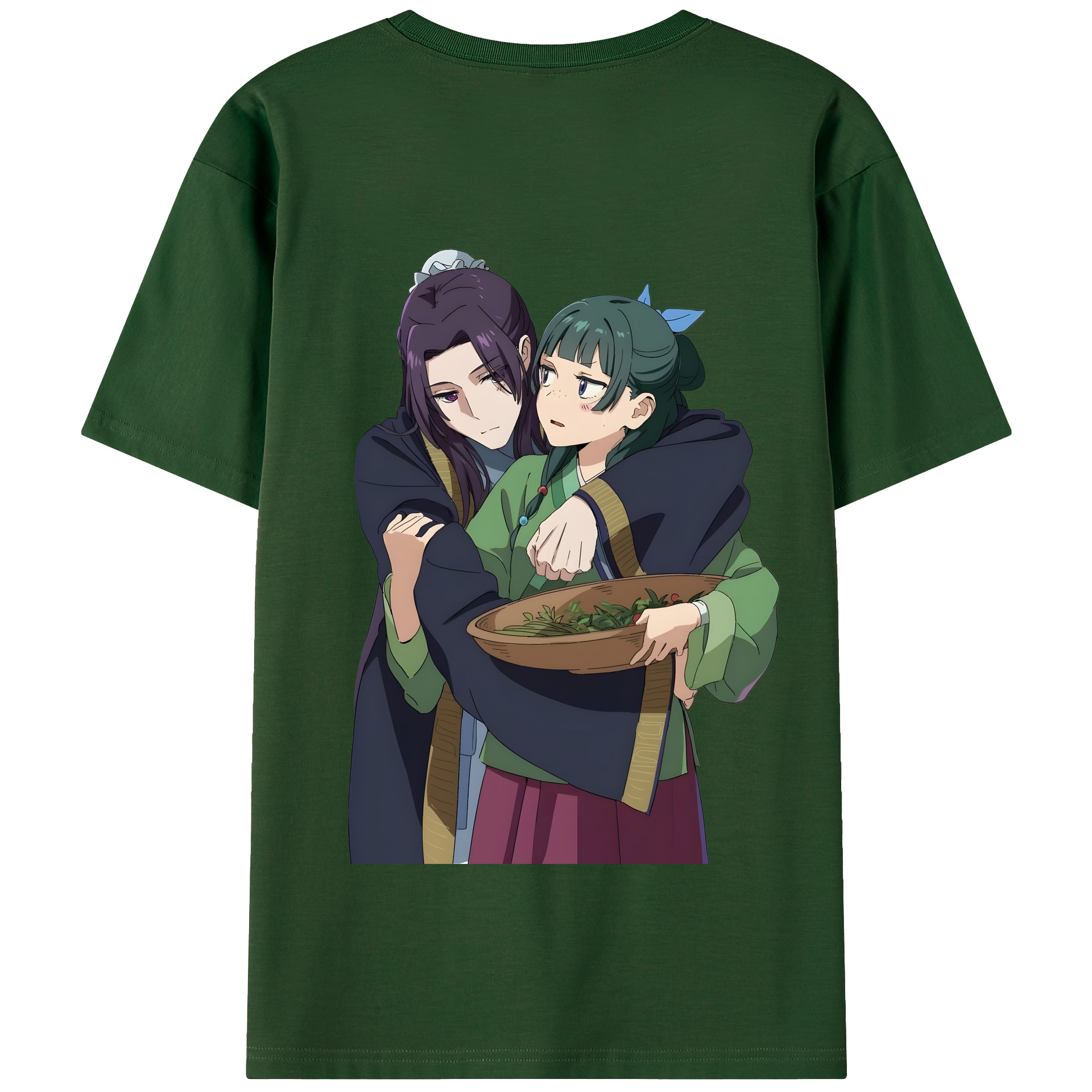 （画像用） 薬屋のひとりごと The Apothecary Diaries 綿100％半袖Tシャツ（背面プリント）
